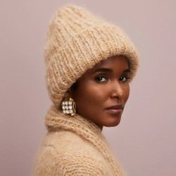 Шапка из Lana Grossa BRIGITTE No 3