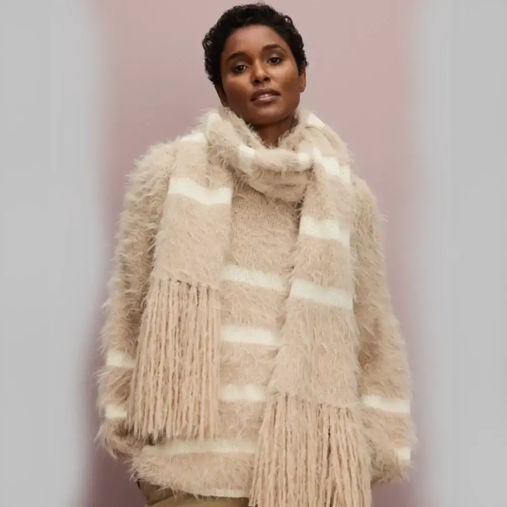 Свитер и шарф из Lana Grossa Basta