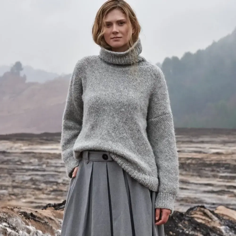 Katia Light Alpaca Merino - свитер