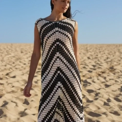 Платье из Lana Grossa Elastico