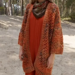 Пряжа Lana Grossa Picasso - кардиган