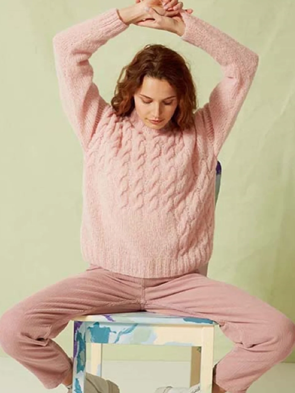 Lang Yarns Suri Alpaca - модель джемпера 3