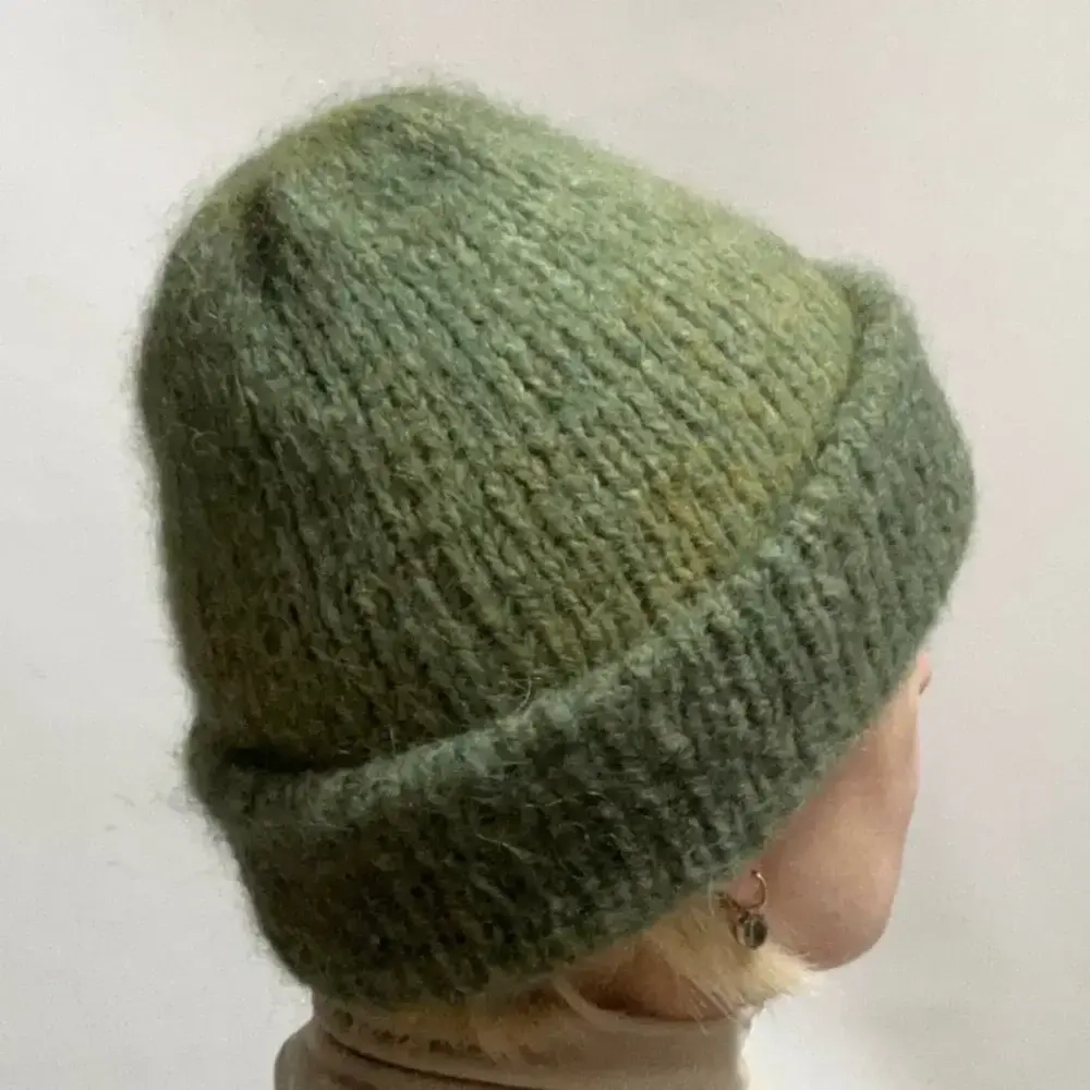 Мастер-класс. Шапка спицами. Модель "Оливка" - 1