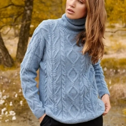 Свитер из Lana Grossa Cashmere 16 Fine