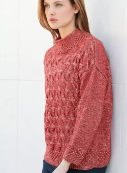 Katia Cotton Merino модель - свитер