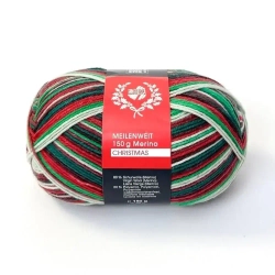 Lana Grossa Meilenweit 150 Merino Christmas 630