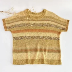 МК летней футболки. Модель "Песчанная симфония". - 3