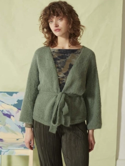 Lang Yarns Suri Alpaca - модель кардигана 5