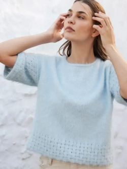 Пряжа Lana Grossa Finito - модель футболки 2