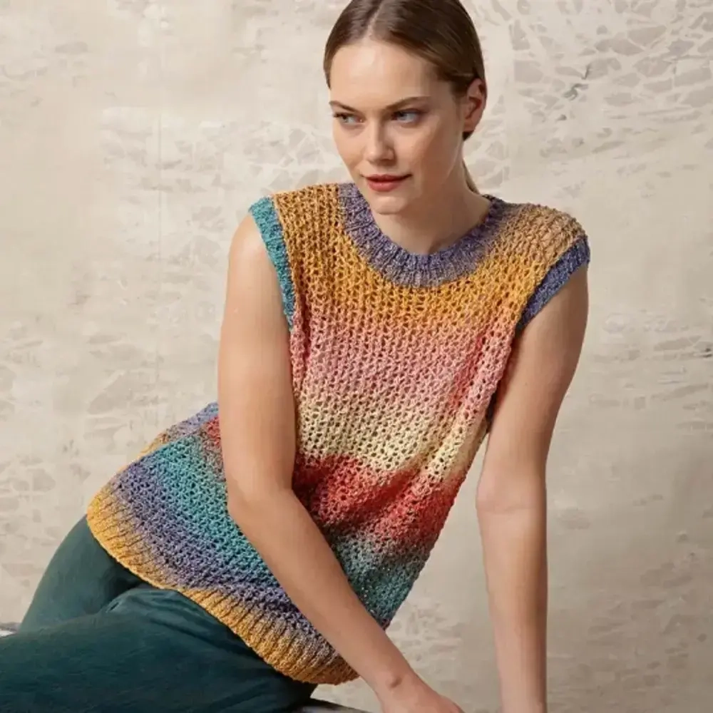 футболка из пряжи Paradaise Lans Yarns