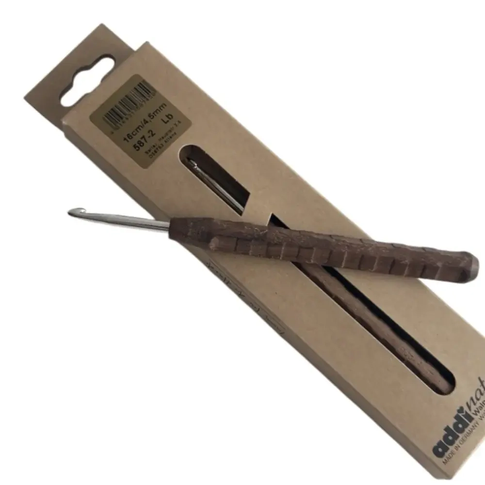 Крючок ADDI с ореховой ручкой - 3