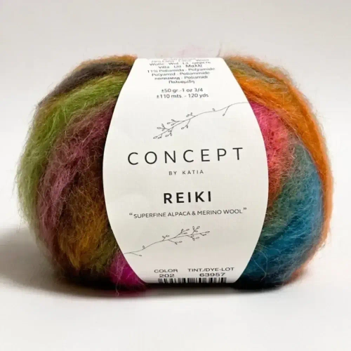 Пряжа Katia Concept Reiki