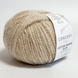 Пряжа Katia Concept Cotton Merino Glam - 311