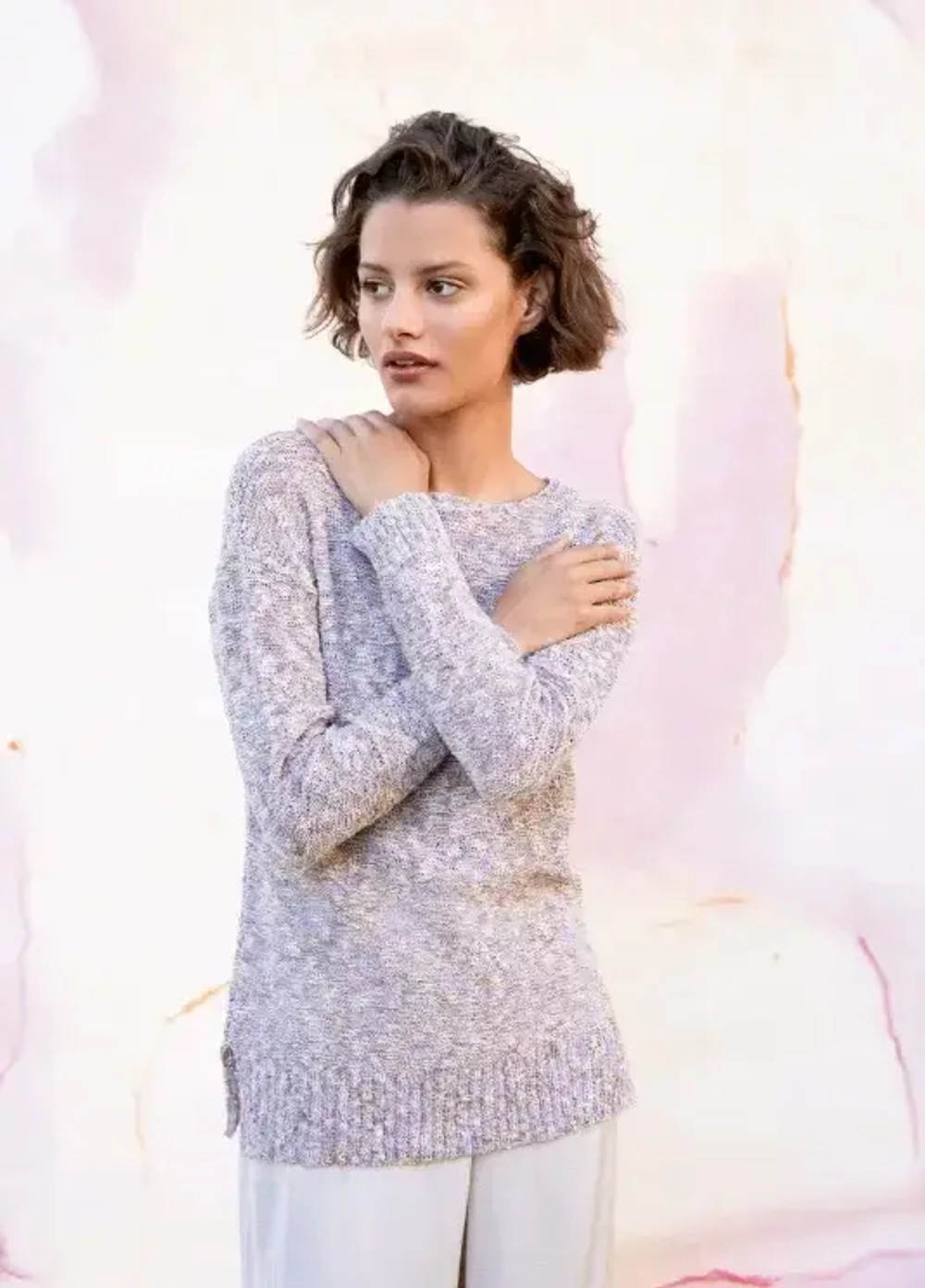 Lang Yarns Celeste - модель джемпера