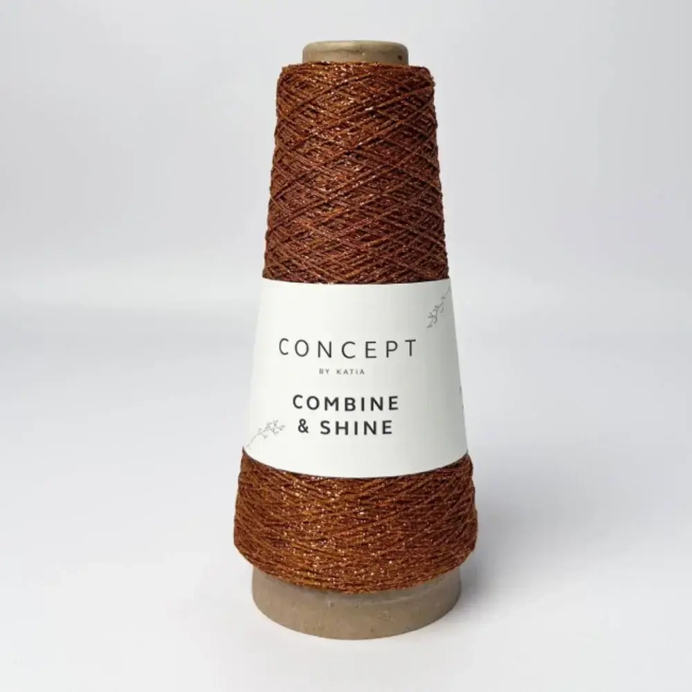 Пряжа Katia COMBINE & SHINE - цвет 100