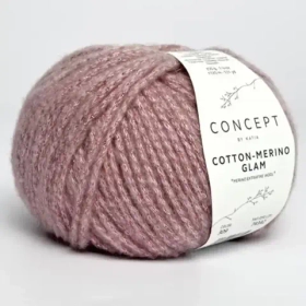 Пряжа Katia Concept Cotton Merino Glam 1