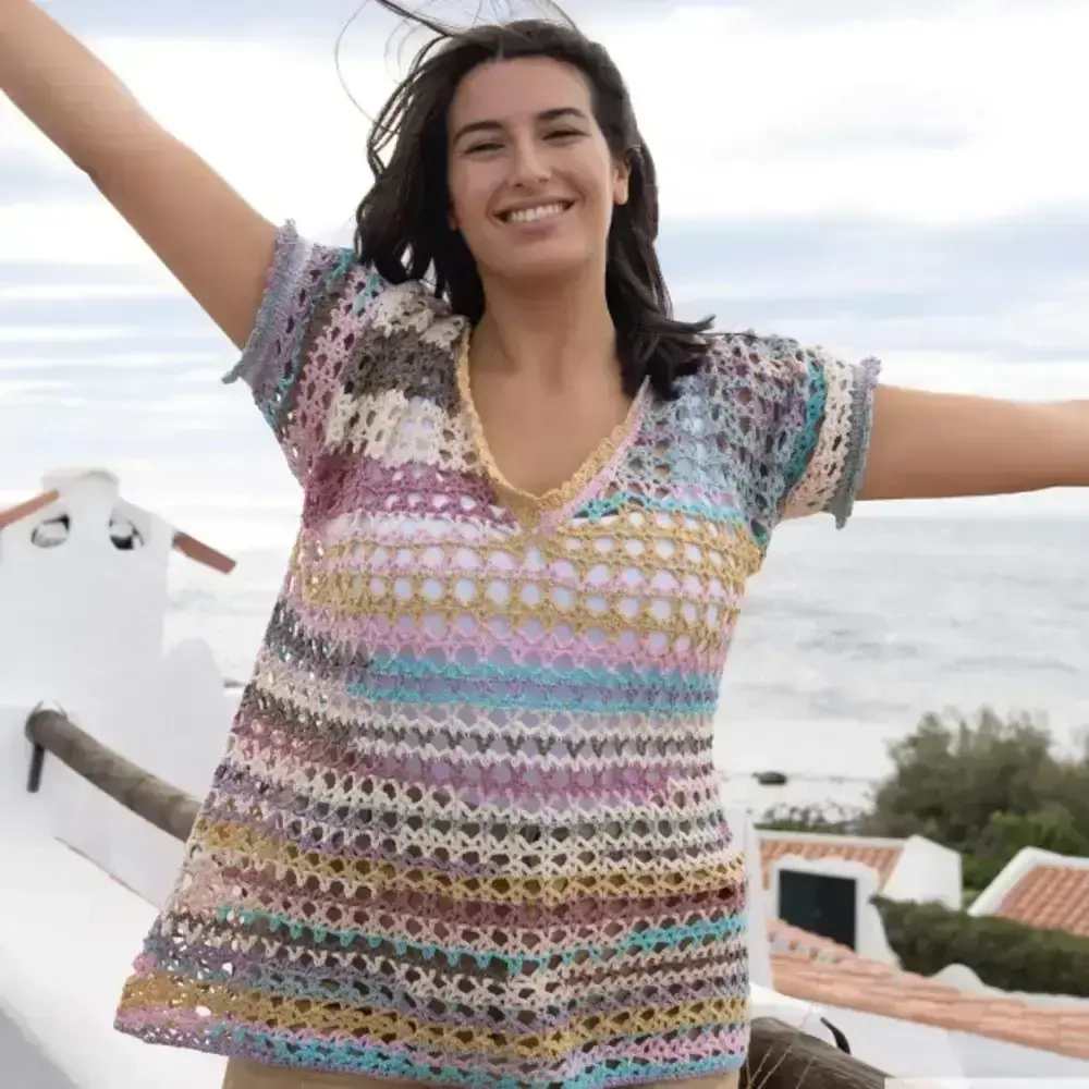 Katia Fair Cotton Diverco - модель туники