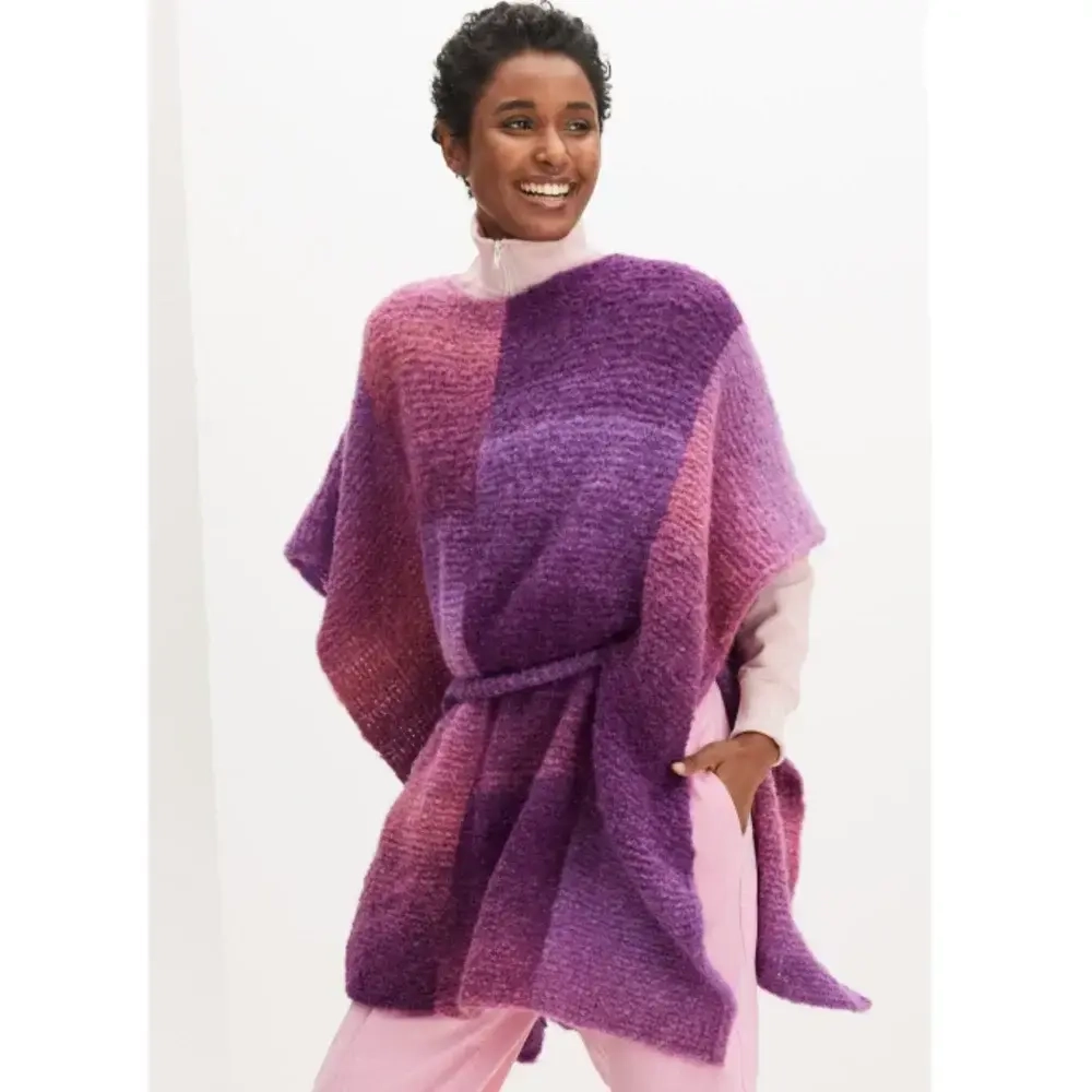 Пряжа Lana Grossa AVIO - модель пончо