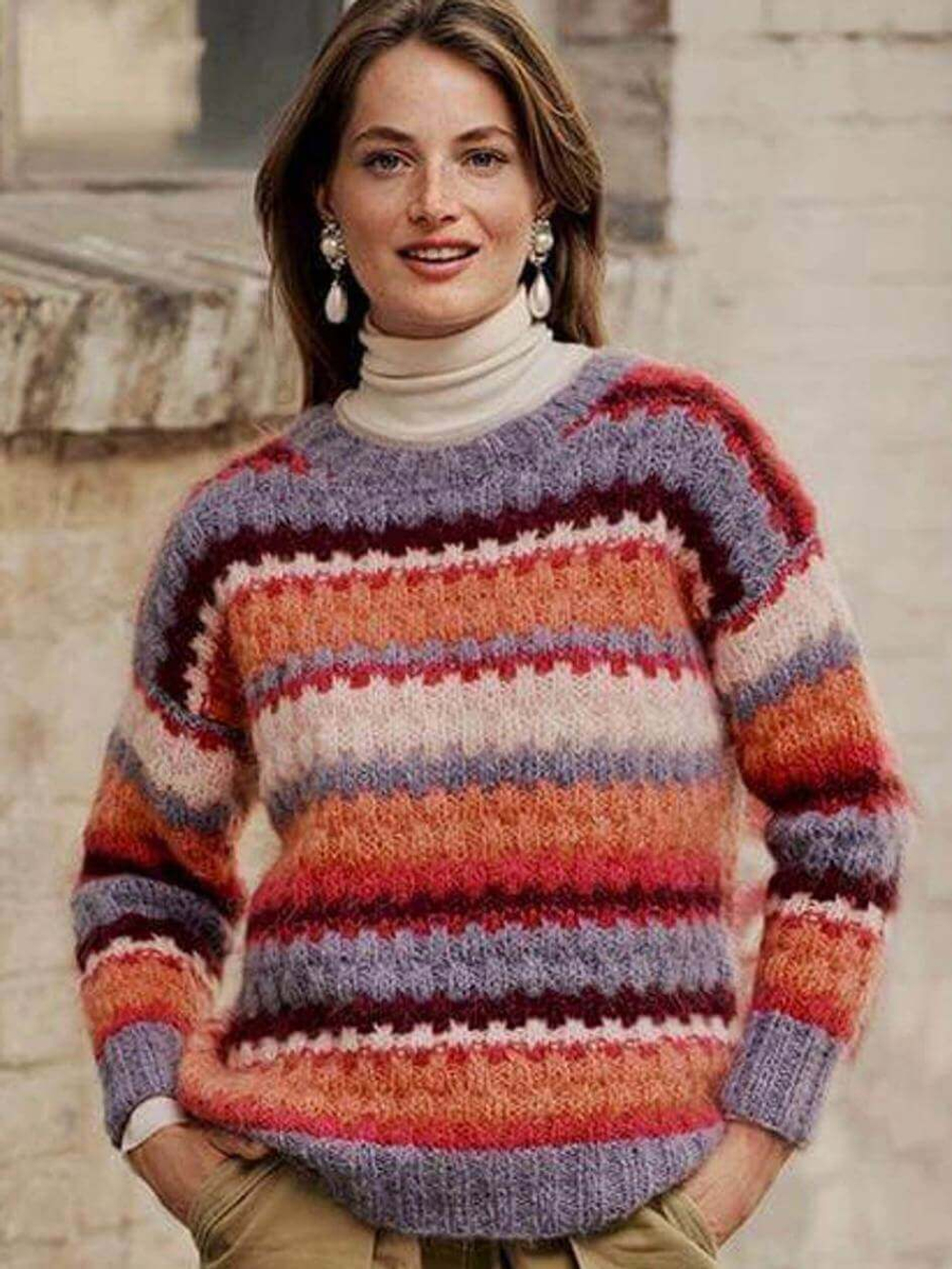 Lana Grossa Модели Джемпер р-р 40-46