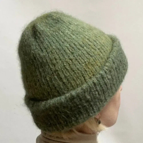 Мастер-класс. Шапка спицами. Модель "Оливка"