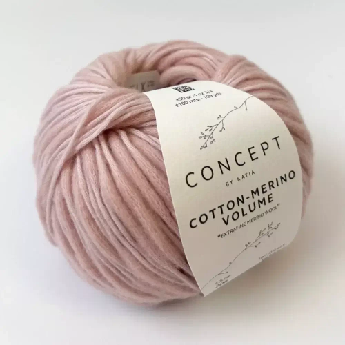 Пряжа Katia Concept Cotton Merino Volume