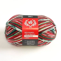 Lana Grossa Meilenweit 150 Merino Christmas 631
