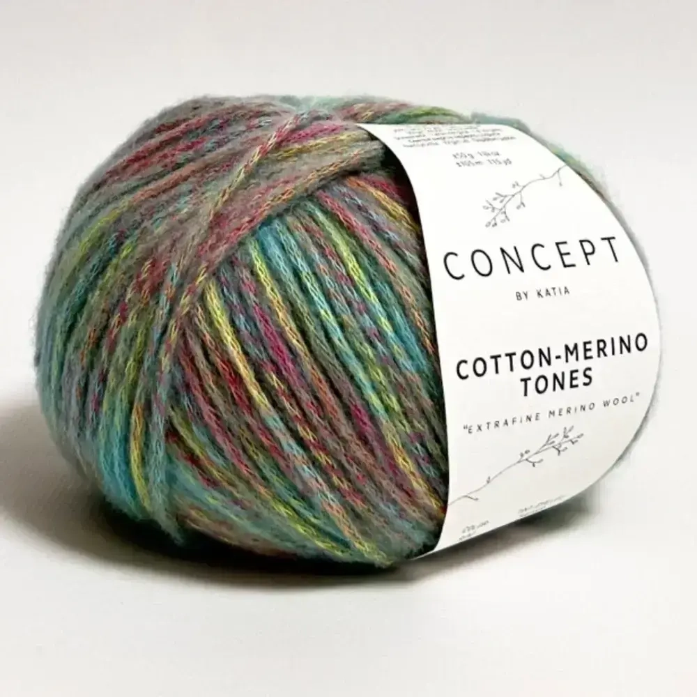 Пряжа Katia Cotton Merino Tones - цвет 304