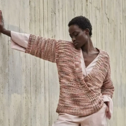 Пряжа Katia Bonsai - модель кардигана