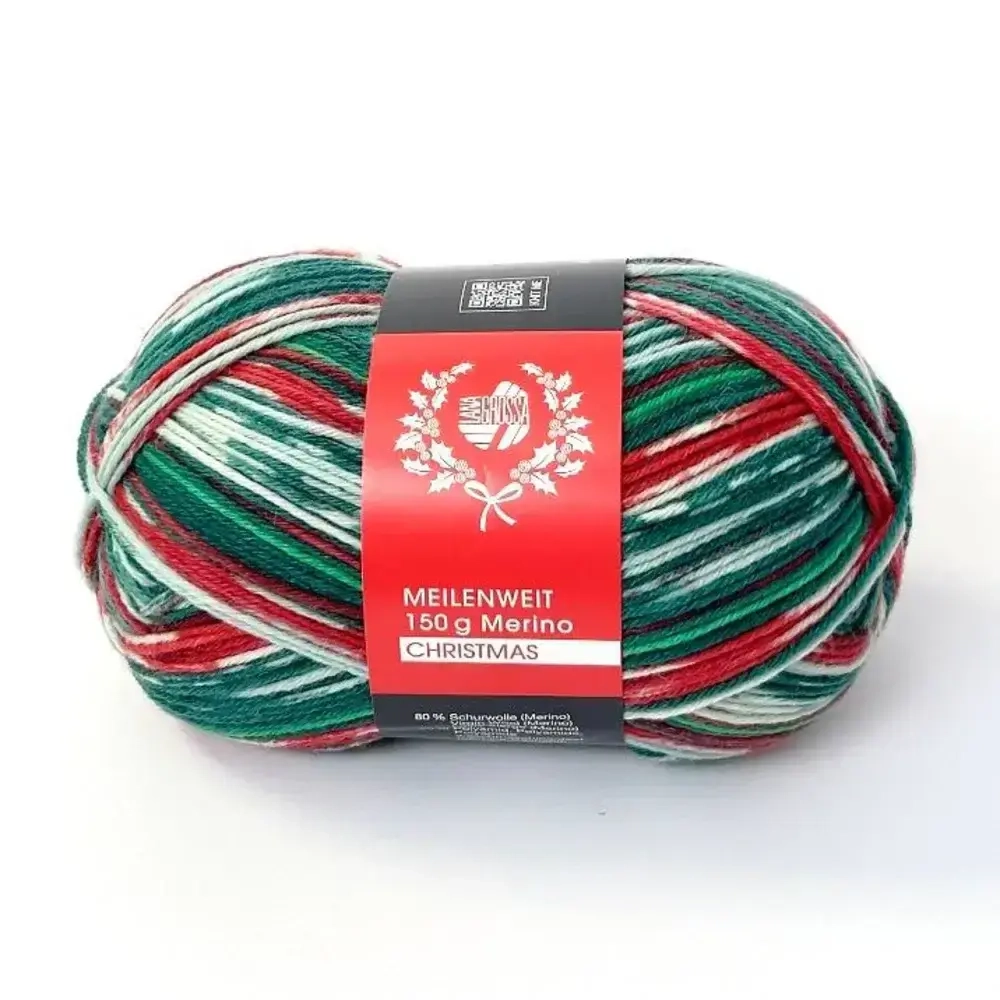 Lana Grossa Meilenweit 150 Merino Christmas 631-1