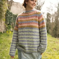 Джемпер из Katia KOMOREBI