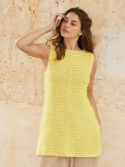 Пряжа Lana Grossa Finito - модель туники