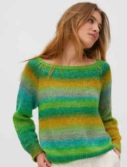 Lana Grossa Cotonella - модель джемпера