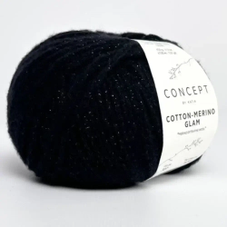 Пряжа Katia Concept Cotton Merino Glam - 306