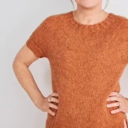 Топ из Lana Grossa Puno Due