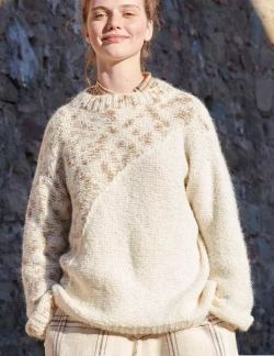 Katia Air Alpaca Natural Colors - джемпер