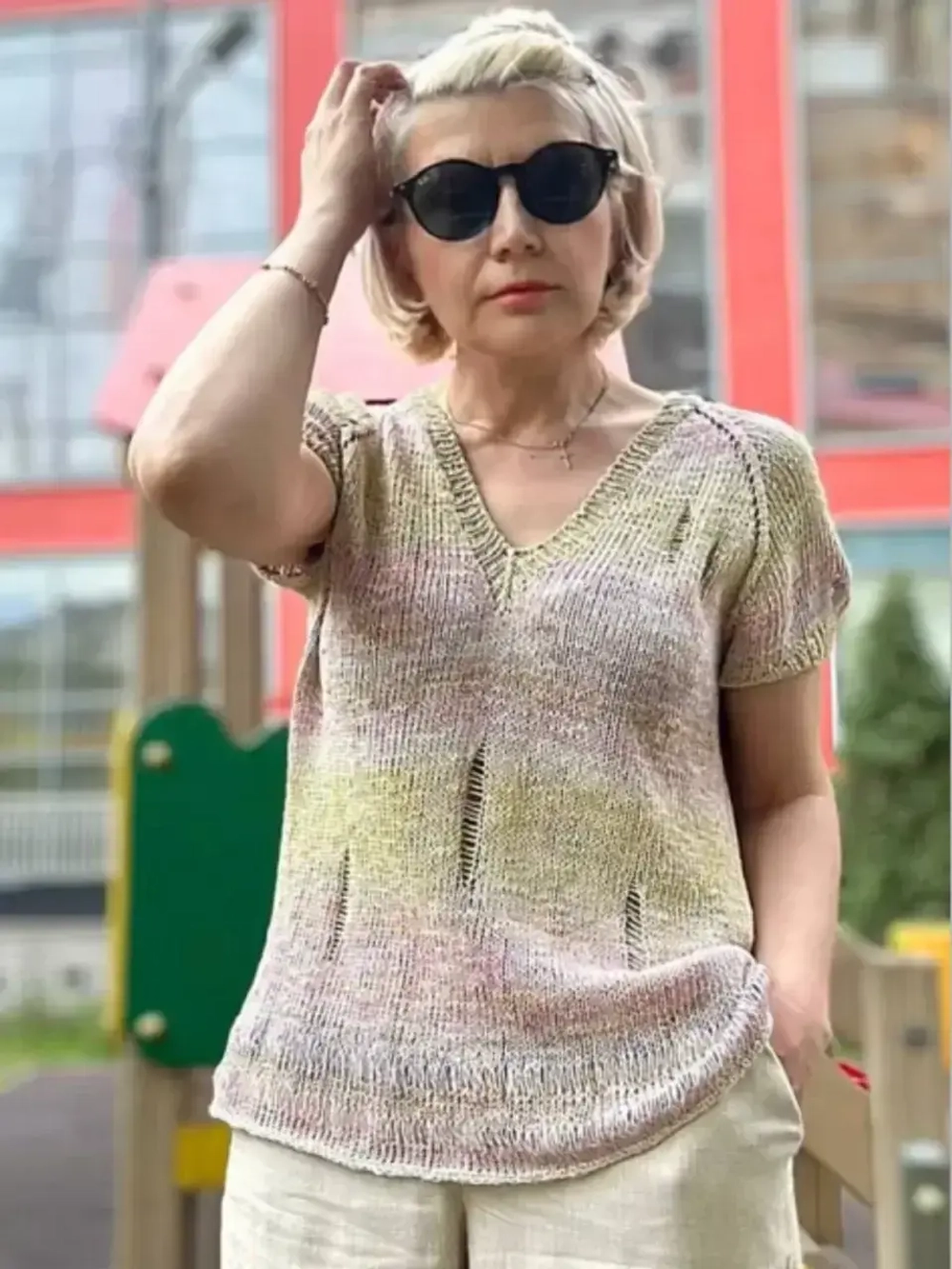 МК летняя футболка. Модель "Ваниль"