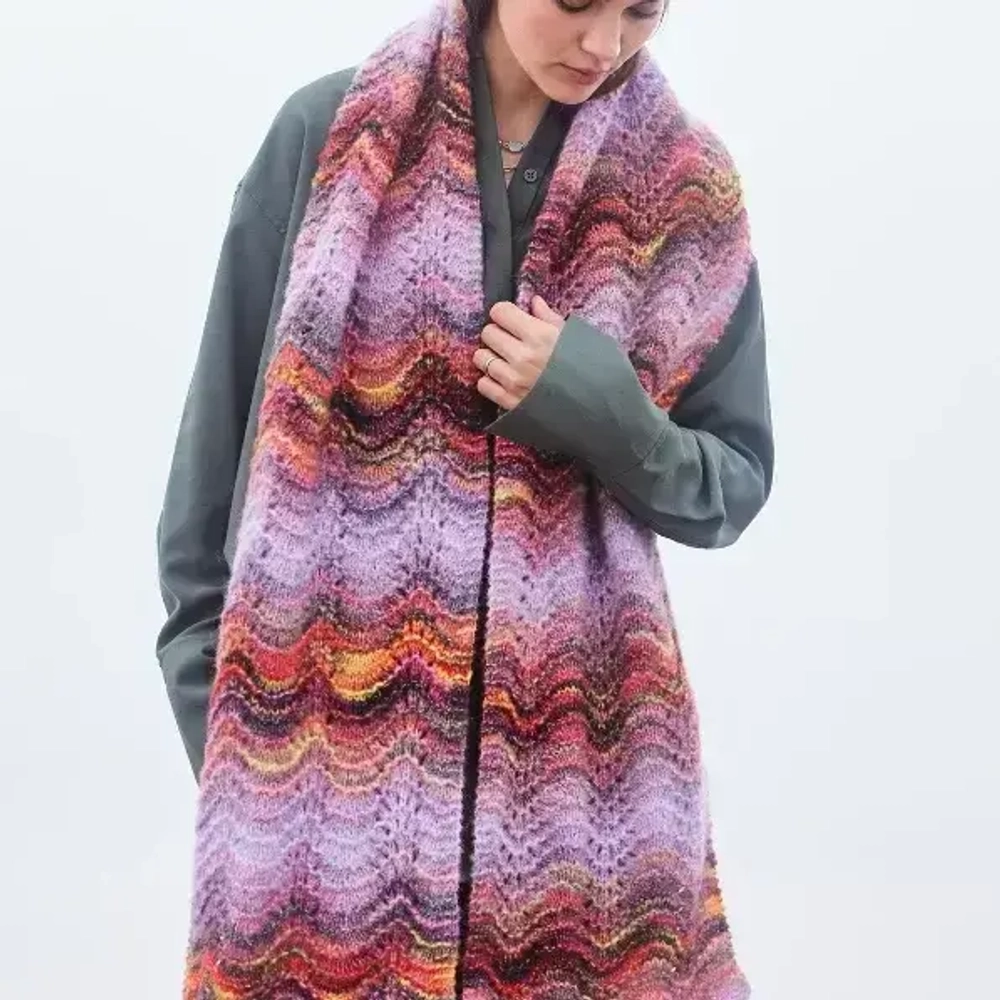 Пряжа Lana Grossa Picasso - шарф