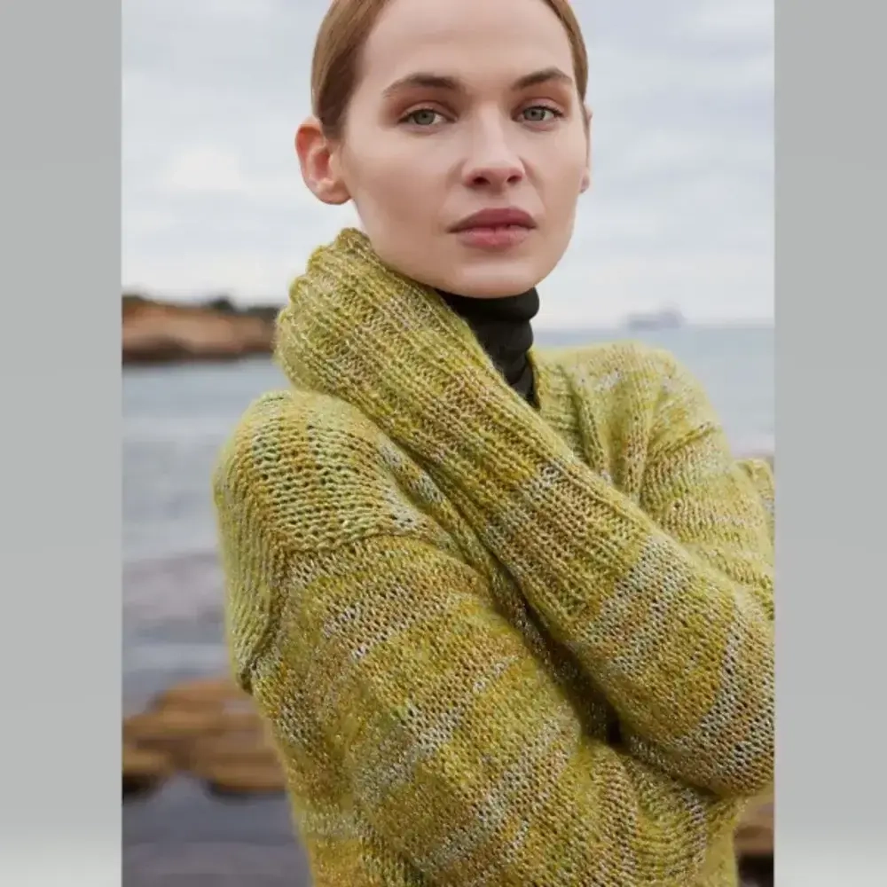 Lang Yarns GLAMOUR - кардиган