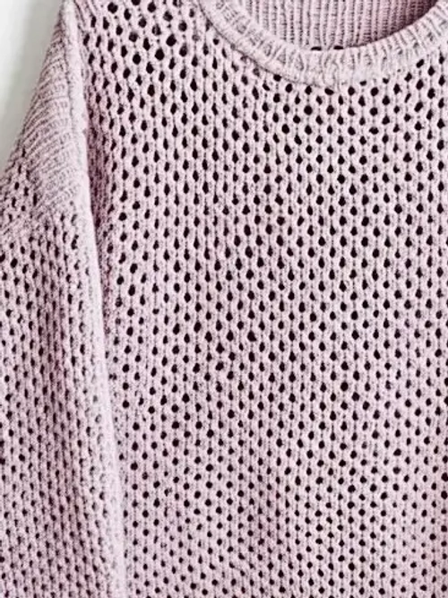 МК Джемпера спицами. Модель "Пудра"