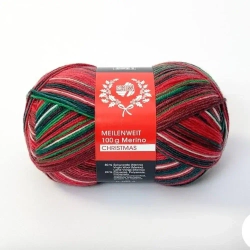 Lana Grossa Meilenweit 100 Merino Christmas 6801-1