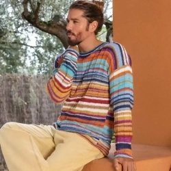 Katia Fair Cotton Diverco - модель джемпера