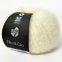 Пряжа Lana Grossa Filo di Gio - 001