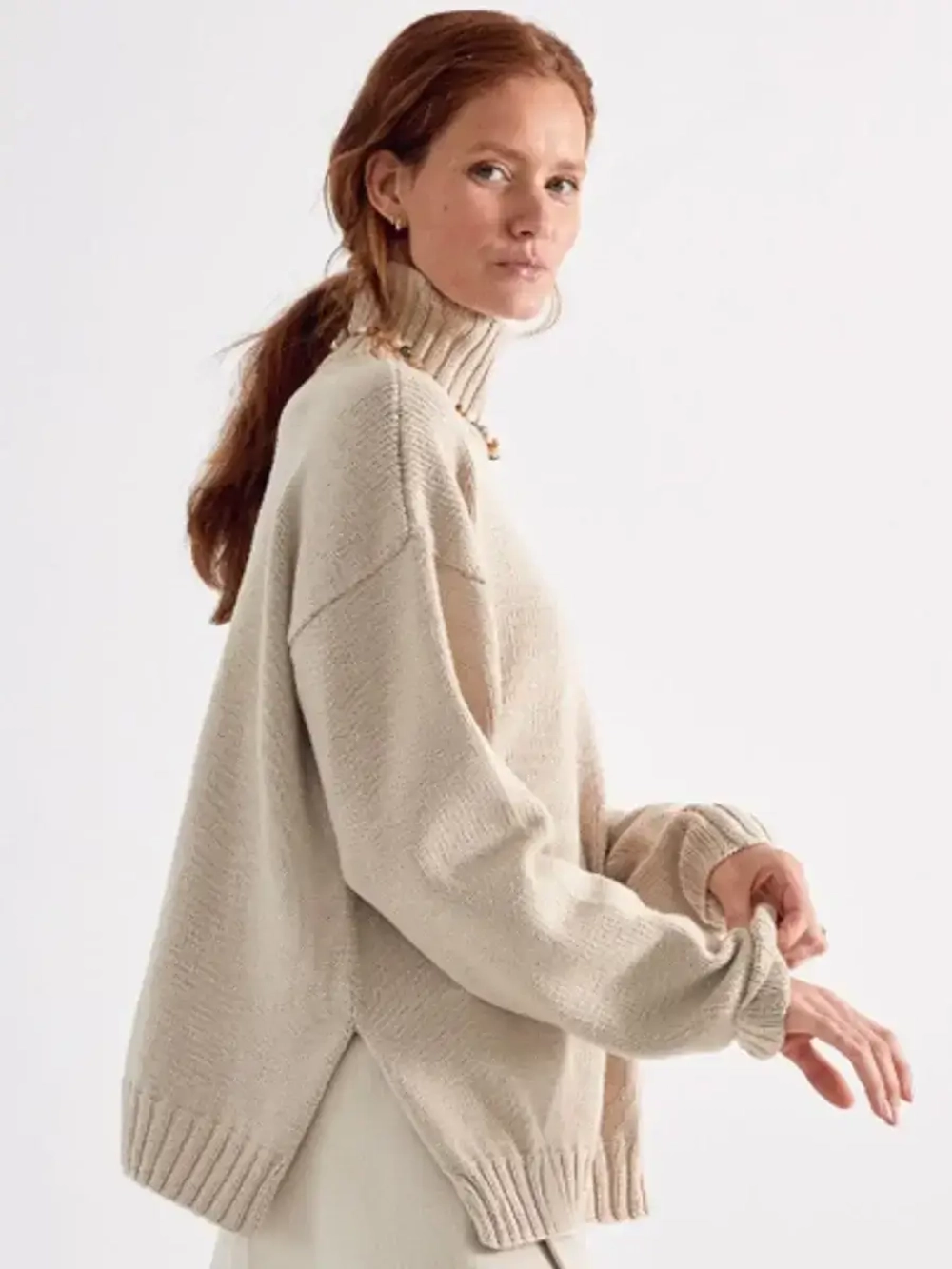 Журнал Lana Grossa Merino Classics 1 - модель свитера