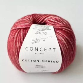 Пряжа Katia Concept Cotton Merino 2