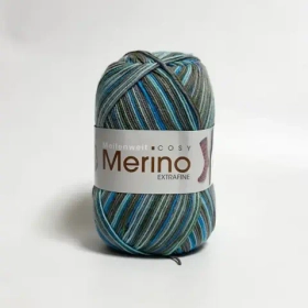 Lana Grossa MEILENWEIT 100 MERINO EXTRAFINE COSY 1