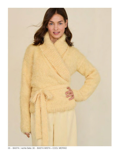 Lana Grossa Basta - модель кардигана