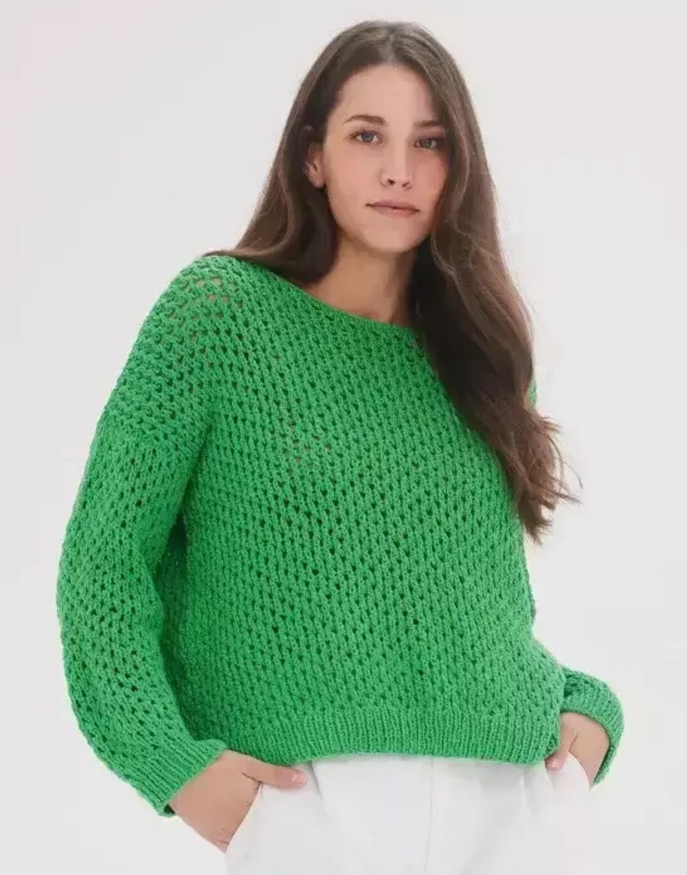 Lana Grossa Riccio - модель джемпера