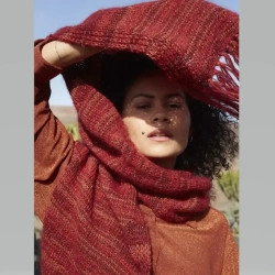 Lang Yarns GLAMOUR - шарф