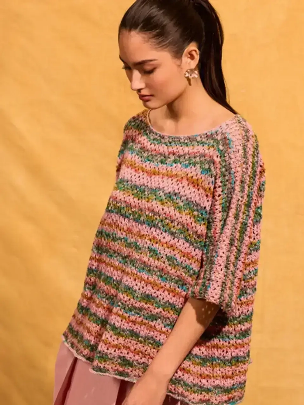 Пряжа Lana Grossa Gomitolo California - модель туники