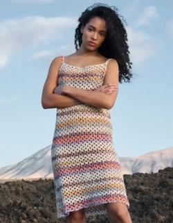 LANA GROSSA GOMITOLO HIPPIE - платье